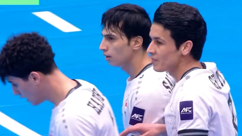 گل اول تیم ملی فوتسال عراق به تیم ملی ایران توسط سالم خادم