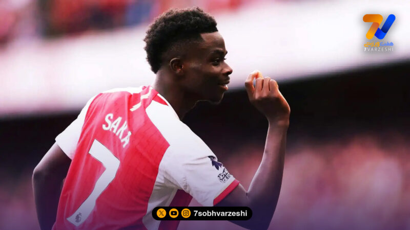 رسمی؛ ساکا با قرارداد جدید در آرسنال ماندنی شد