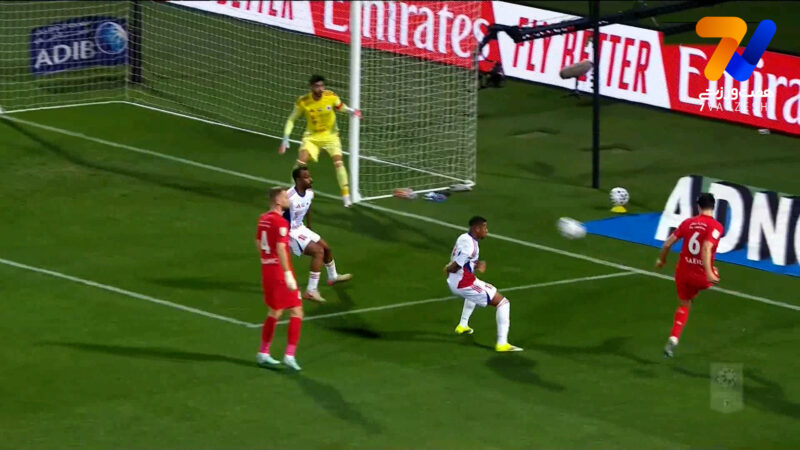 تاثیرگذاری سعید عزت اللهی روی گل اول شباب الاهلی