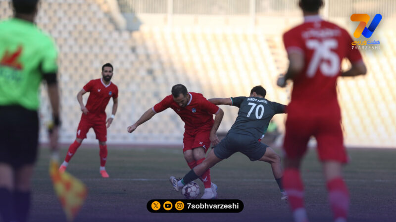 جدال بدون گل شهرداری نوشهر و هوادار زیر باران!