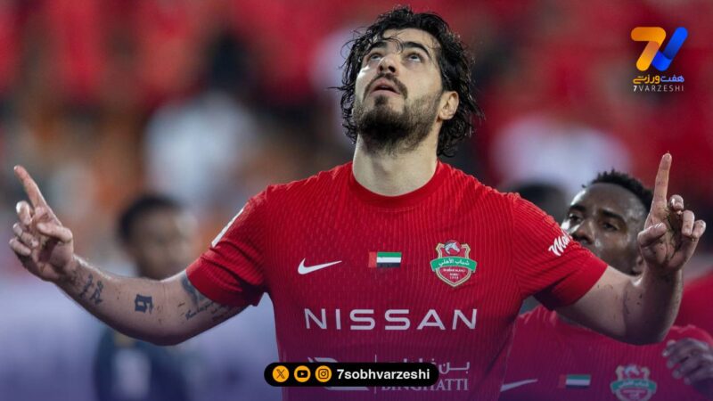 گل ارزشمند سعید عزت اللهی برای شباب الاهلی