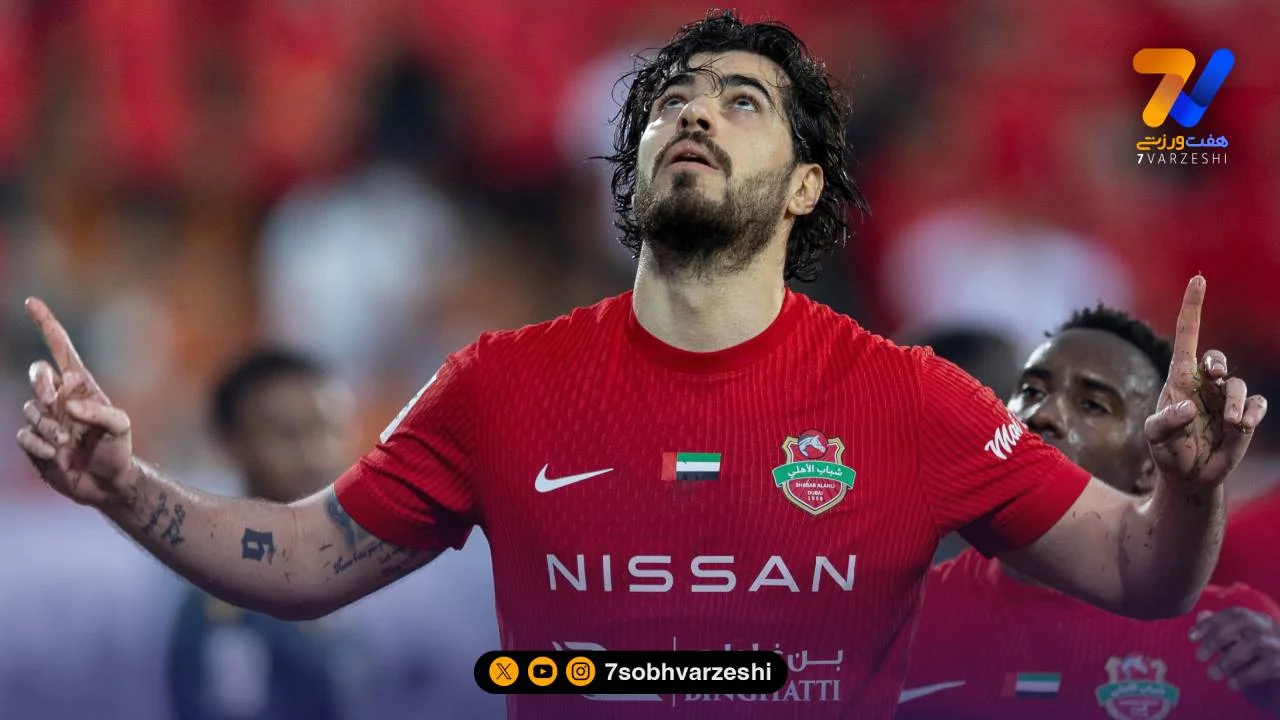 گل ارزشمند سعید عزت اللهی برای شباب الاهلی