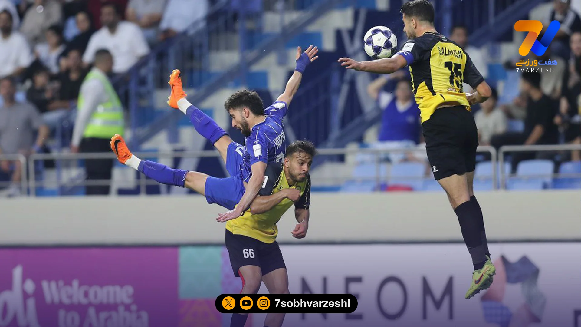 دلبری علیرضا کوشکی از اماراتی ها - فوتبال