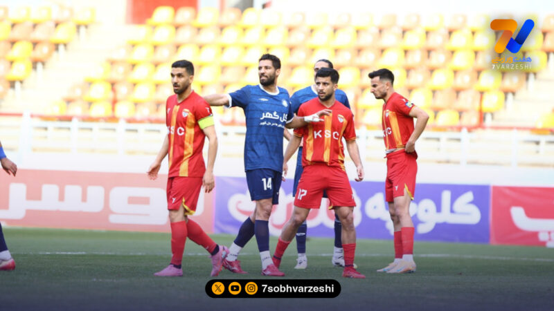 گزارش تصویری| پیروزی پرگل فولاد برابر گل گهر