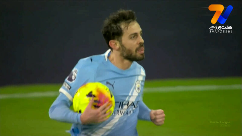 گل اول منچسترسیتی به لیورپول توسط برناردو سیلوا