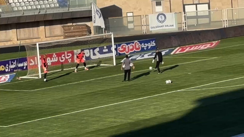 فرزین گروسیان آماده برای یازدهمین کلین شیت فصل در آزمون سخت!