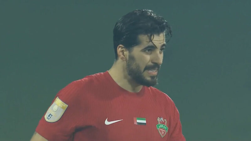 گل دوم شباب الاهلی به الظفره توسط سعید عزت اللهی