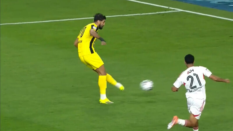 گلزنی مغانلو به الجزیره با پاس قدوس