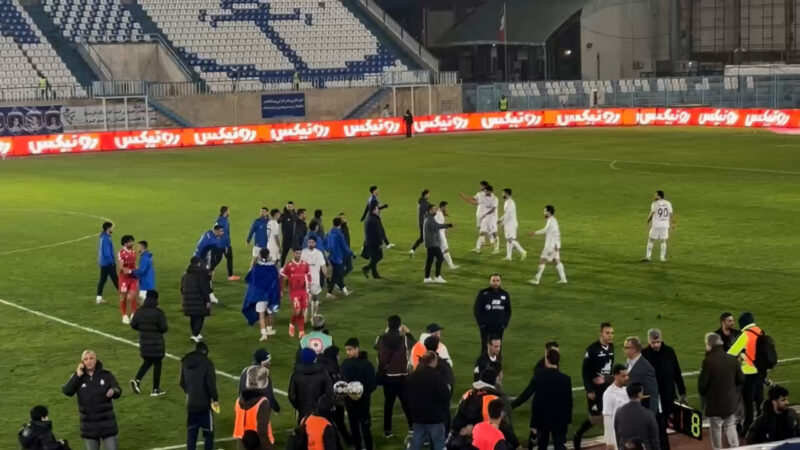 شادمانی ملوانی ها بعد از برد برابر پرسپولیس