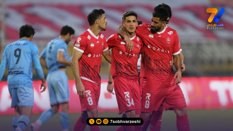 گزارش تصویری از تقابل جذاب پرسپولیس و چادرملو اردکان