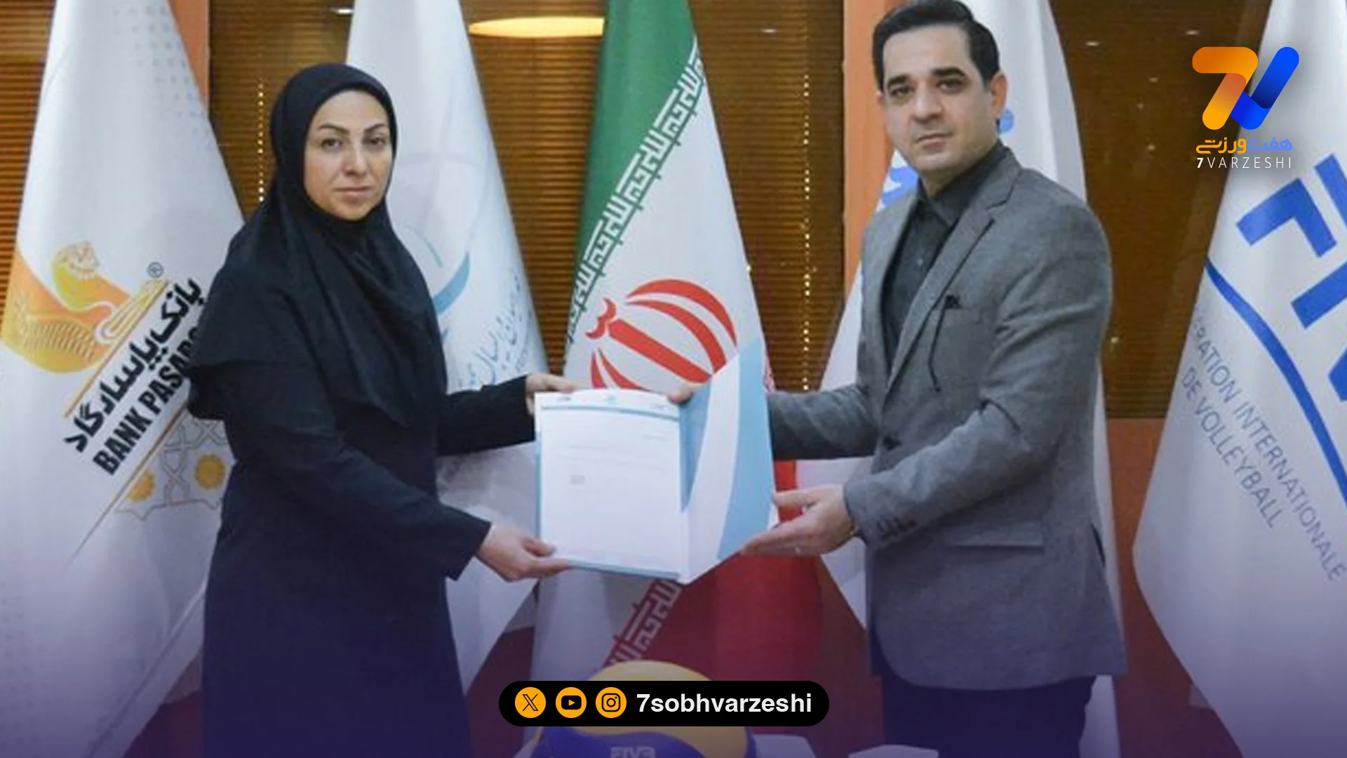 ندا پاکدامن سرپرست نایب‌رییسی زنان فدراسیون والیبال شد