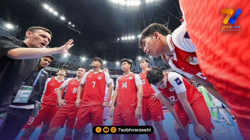 سرمربی اندونزی: شگفت‌انگیز بودیم و ایران را تحت فشار گذاشتیم