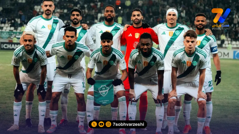 ترکیب الاهلی عربستان مقابل الوحده امارات