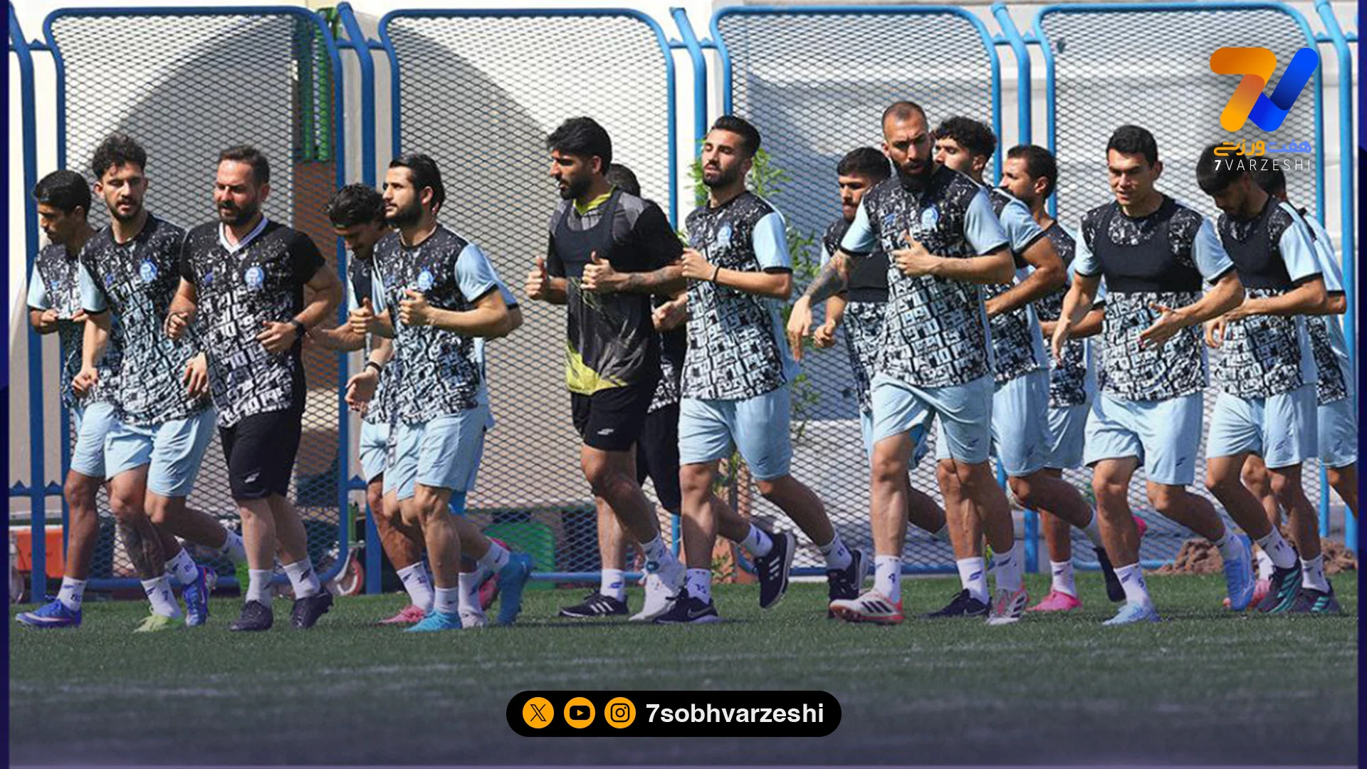 گزارش تصویری| تمرین استقلالی ها پس از شکست مقابل الحسین