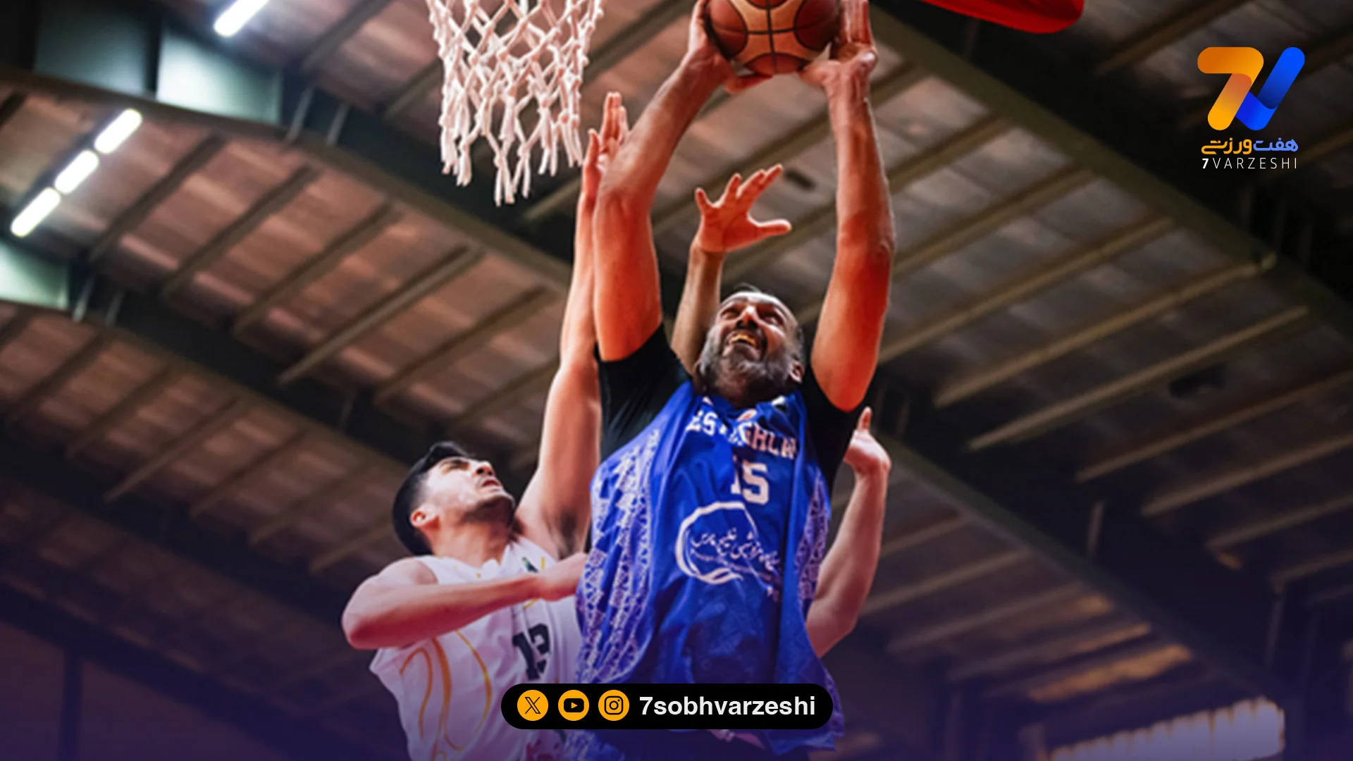 پیروزی بسکتبالیست های استقلال مقابل طبیعت