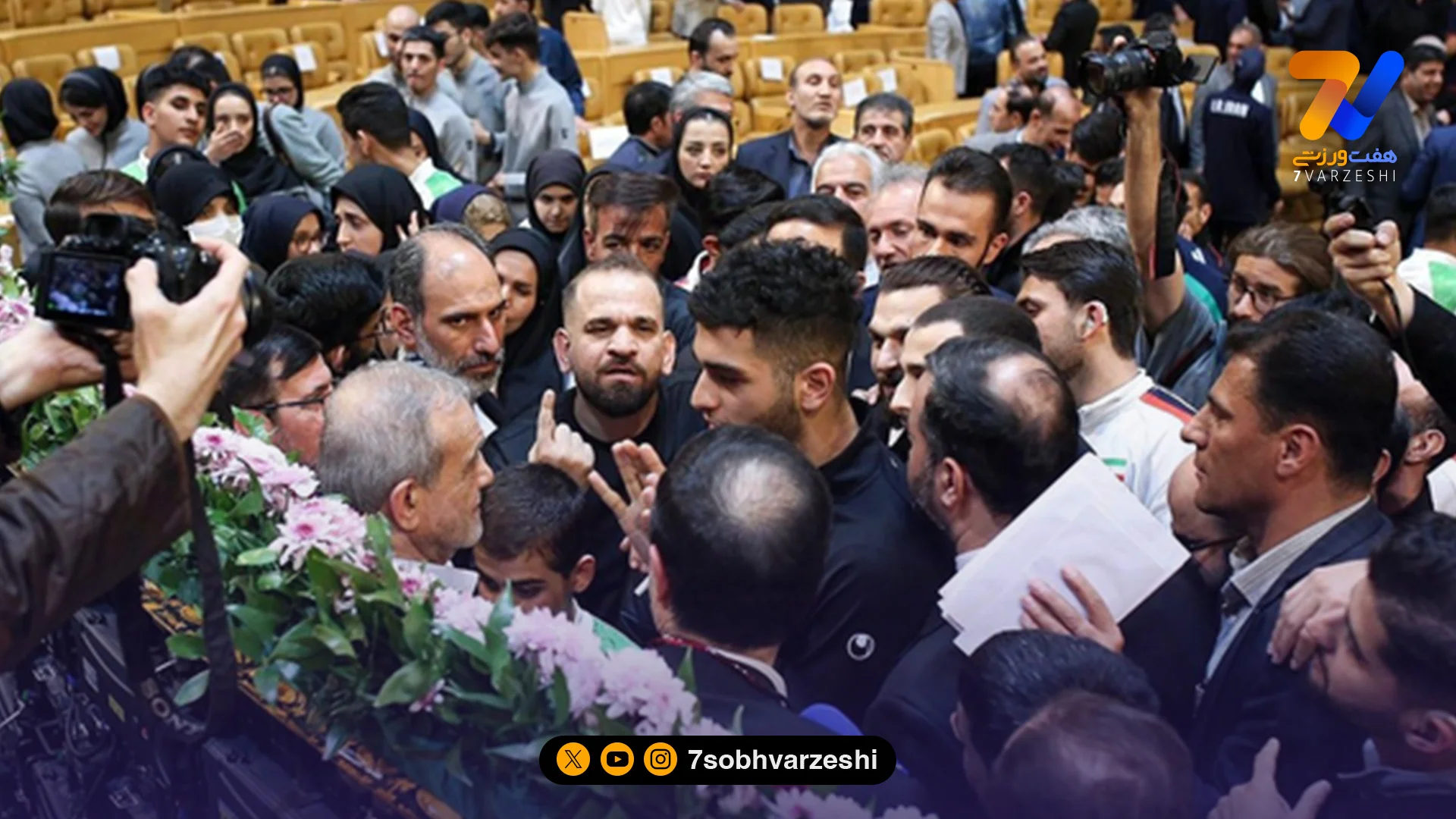 اعتراض ورزشکاران ناشنوا مقابل رییس جمهور - سایر ورزش‌ها