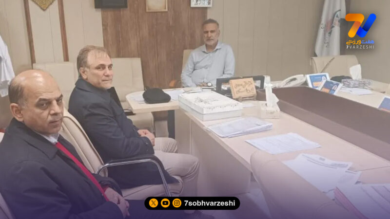 میرشاد ماجدی در بیمارستان سوانح سوختگی