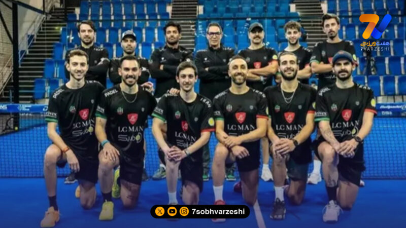 در غیاب محمدرضا گلزار، پدل ایران باخت!