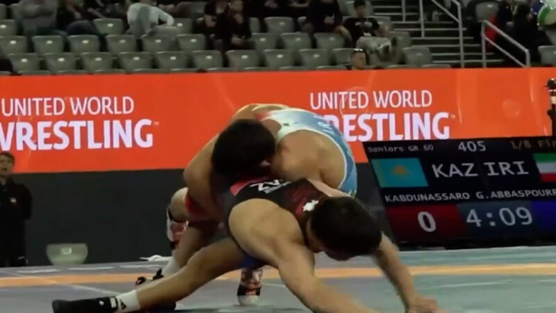 صعود مقتدرانه سجاد عباس‌پور در وزن ۶۰ کیلوگرم