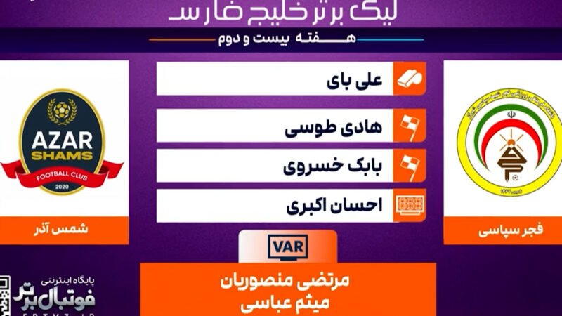 کارشناسی داوری فجرسپاسی – شمس آذر