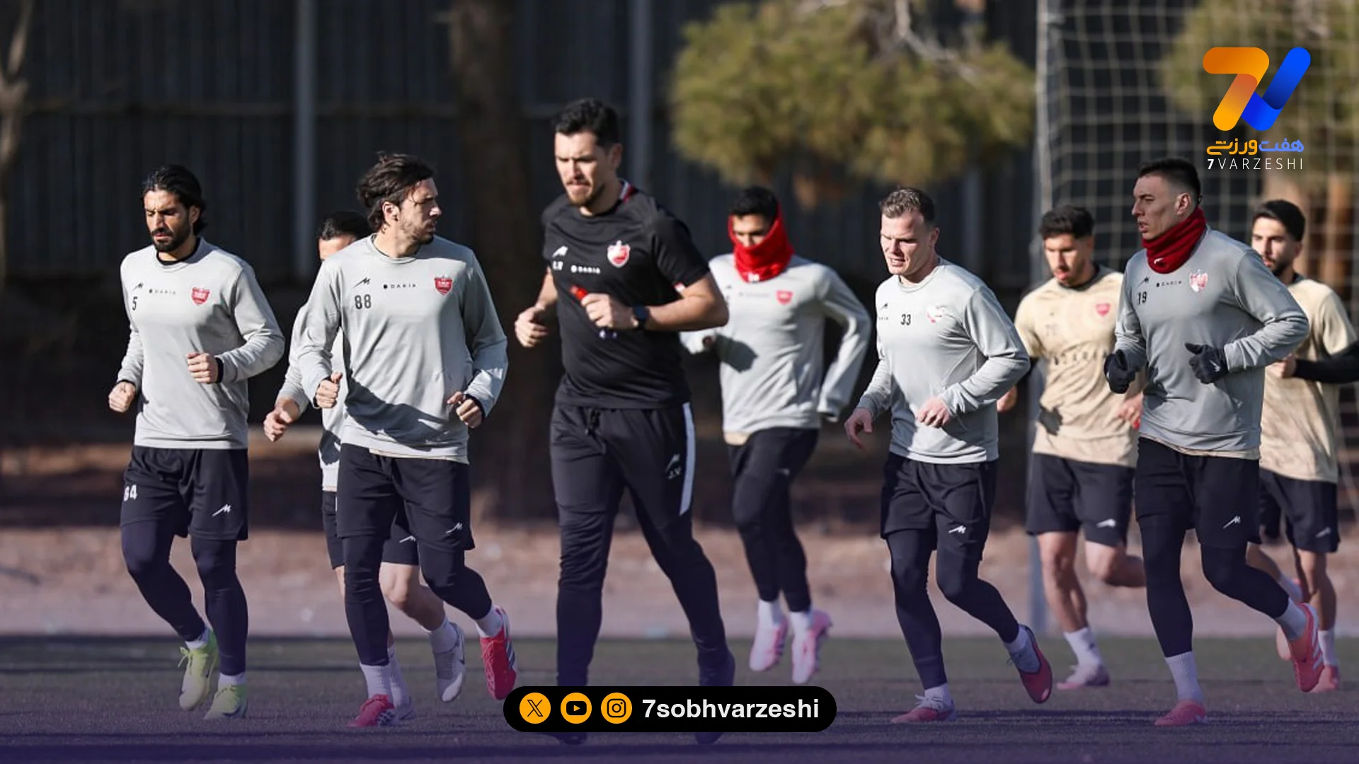 گزارش تصویری| تمرین نهایی پرسپولیس پیش از دیدار با چادرملو