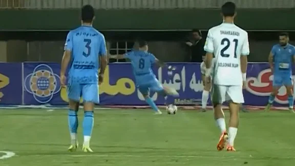 گل سوم چادرملو به گل گهر توسط دیگو تورس