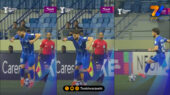 حرکت نمایشی کوشکی مقابل الحسین در ویدیوی AFC