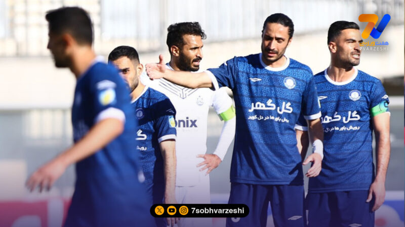 گزارش تصویری| پیروزی گل‌گهر در سیرجان مقابل ملوان