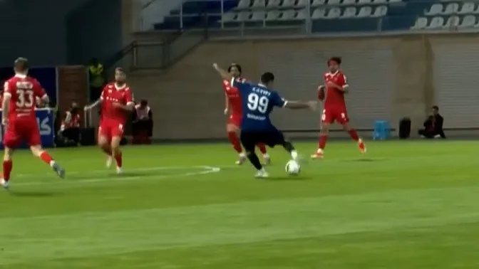 گل سوم گل گهر به پرسپولیس توسط پوریا لطیفی فر