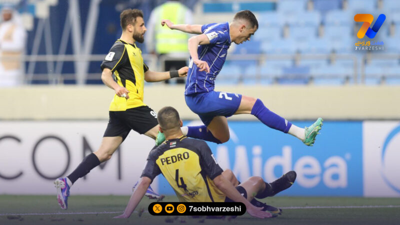 گزارش تصویری|نیمه اول بدون گل استقلال مقابل الحسین