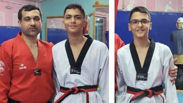 شهادت دو برادر تکواندوکار در پی حمله به ایران