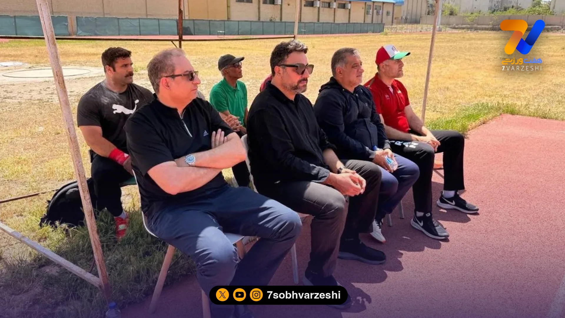 رکوردگیری ملی‌پوشان دو و میدانی با حضور حدادی برگزار شد - سایر ورزش‌ها