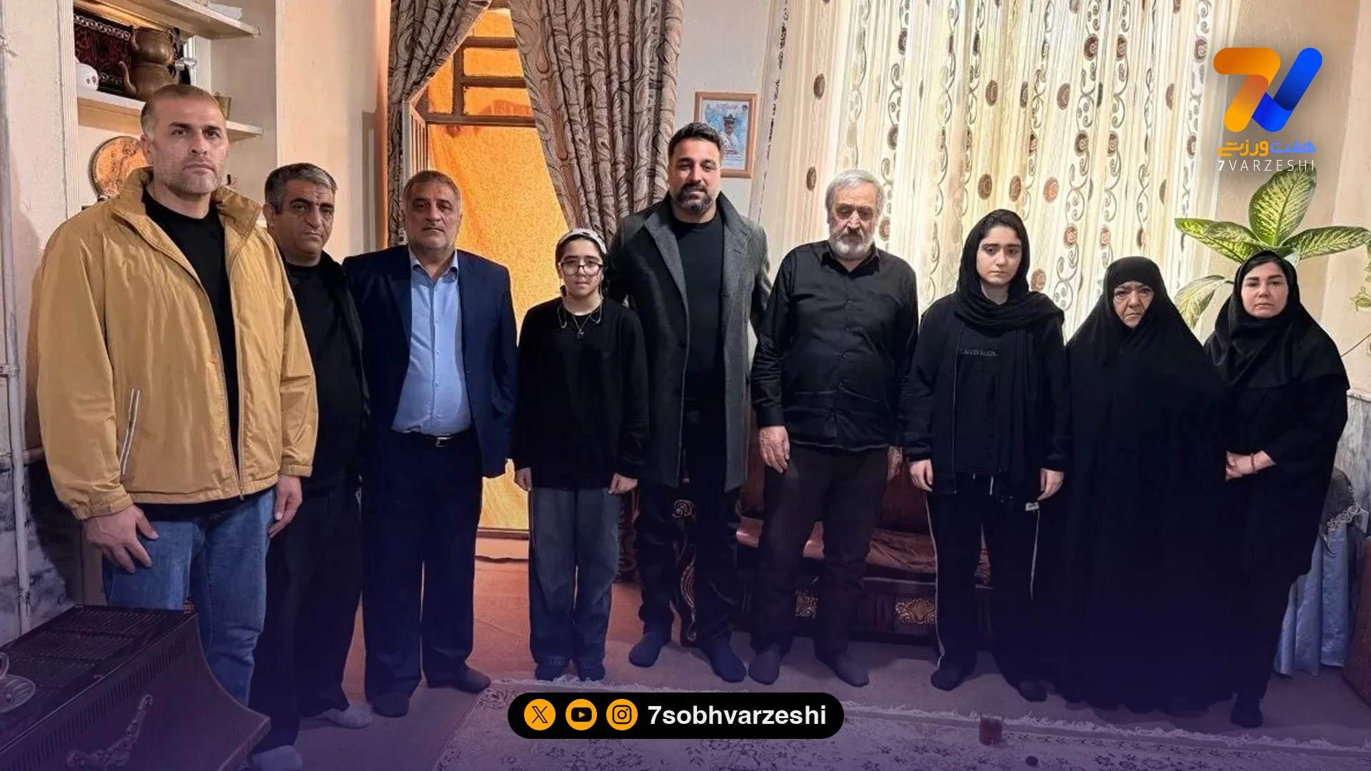 دیدار رییس فدراسیون دو و میدانی با خانواده‌های شهدای ناو دنا - سایر ورزش‌ها