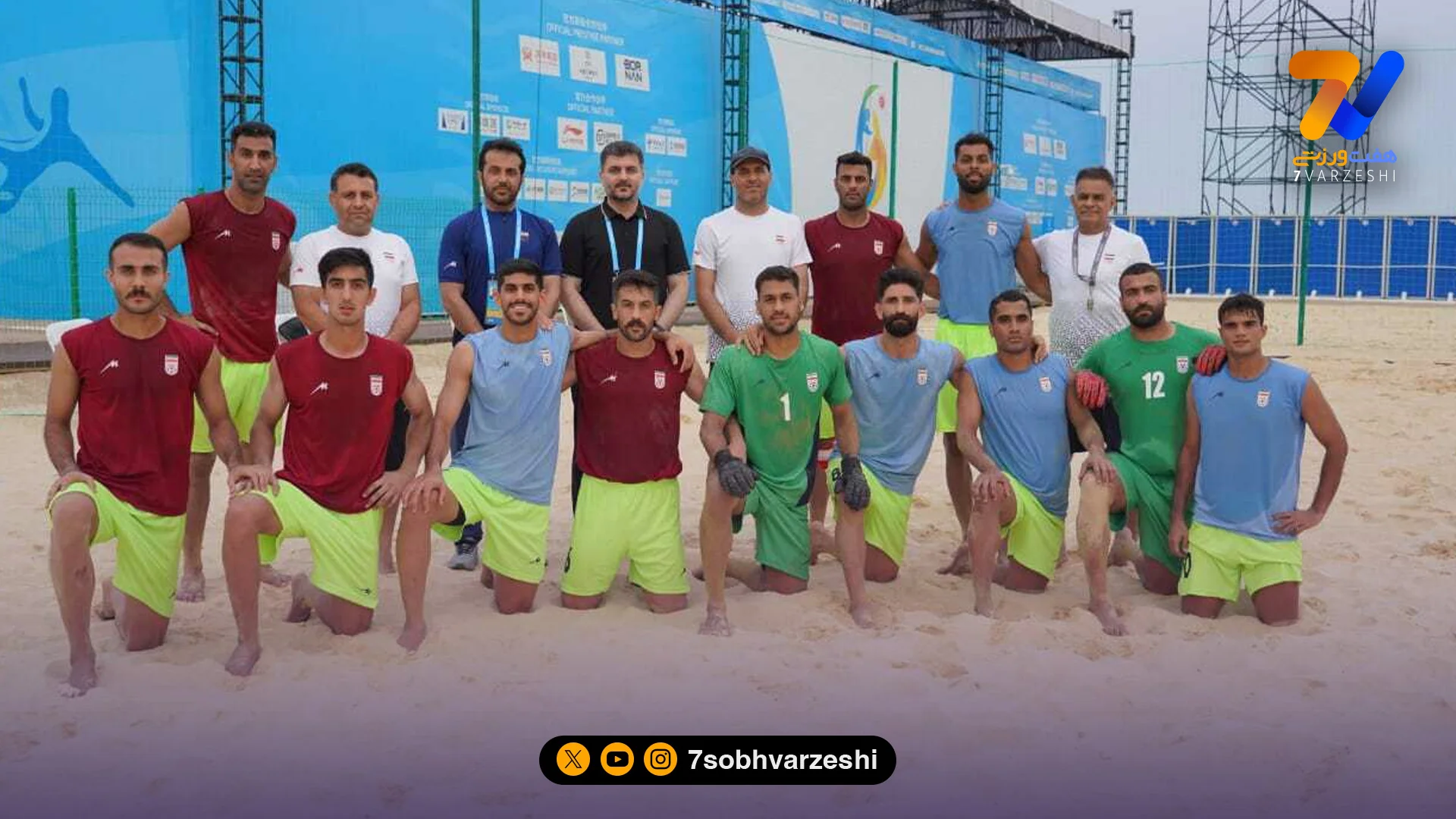آسمان سانیا مانع پیشروی ساحلی‌بازان؛ دو دیدار ایران لغو شد - فوتبال