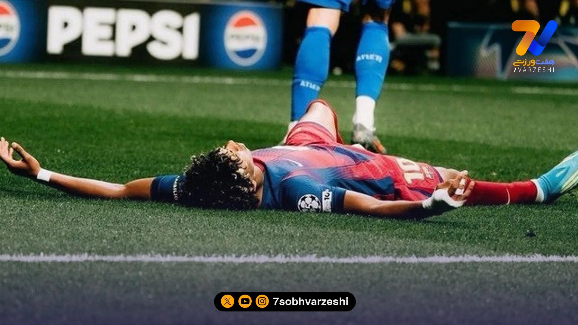 پیام یامال بعد از مصدومیت: زود برمی‌گردم - فوتبال