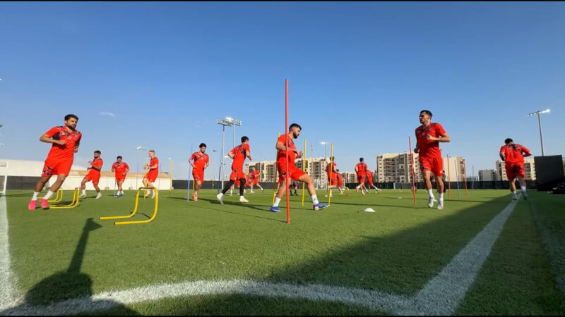 آخرین جلسه تمرینی تراکتور ایران پیش از دیدار با شباب الاهلی امارات