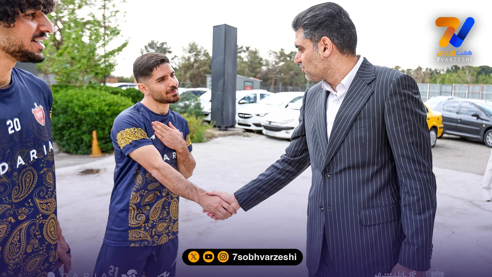 تمرین پرسپولیس با حضور مدیرعامل - فوتبال