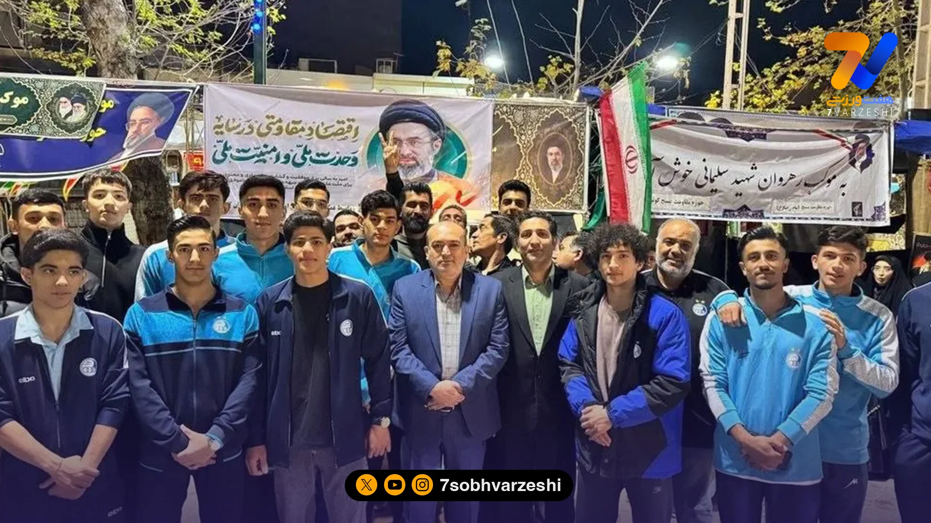 حضور تیم استقلال در مراسم بیعت با مقام معظم رهبری - سایر ورزش‌ها