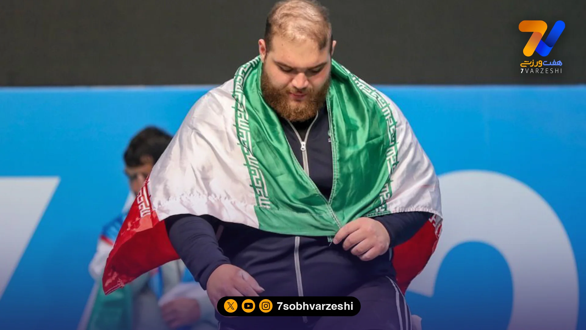علیرضا یوسفی در تجمع مردمی: سرباز وطن هستم، پشت کشور ایستاده‌ام - سایر ورزش‌ها