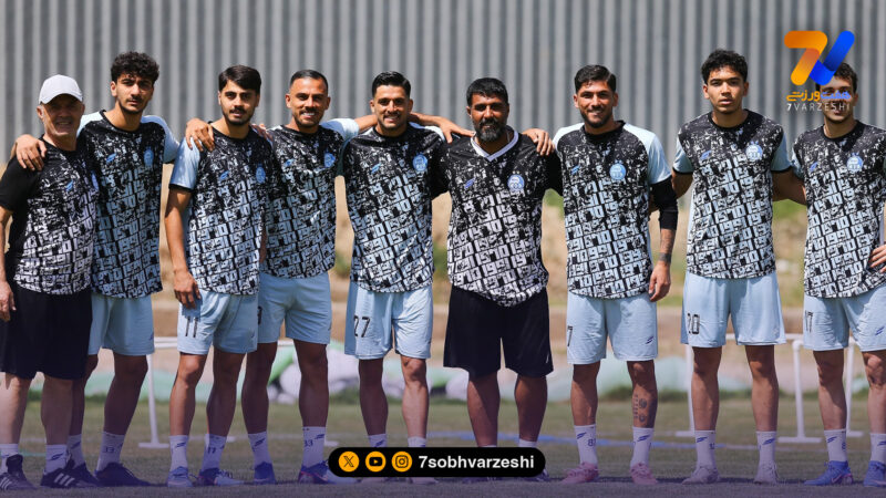 رونمایی از آشورماتوف جوان در تمرین استقلال