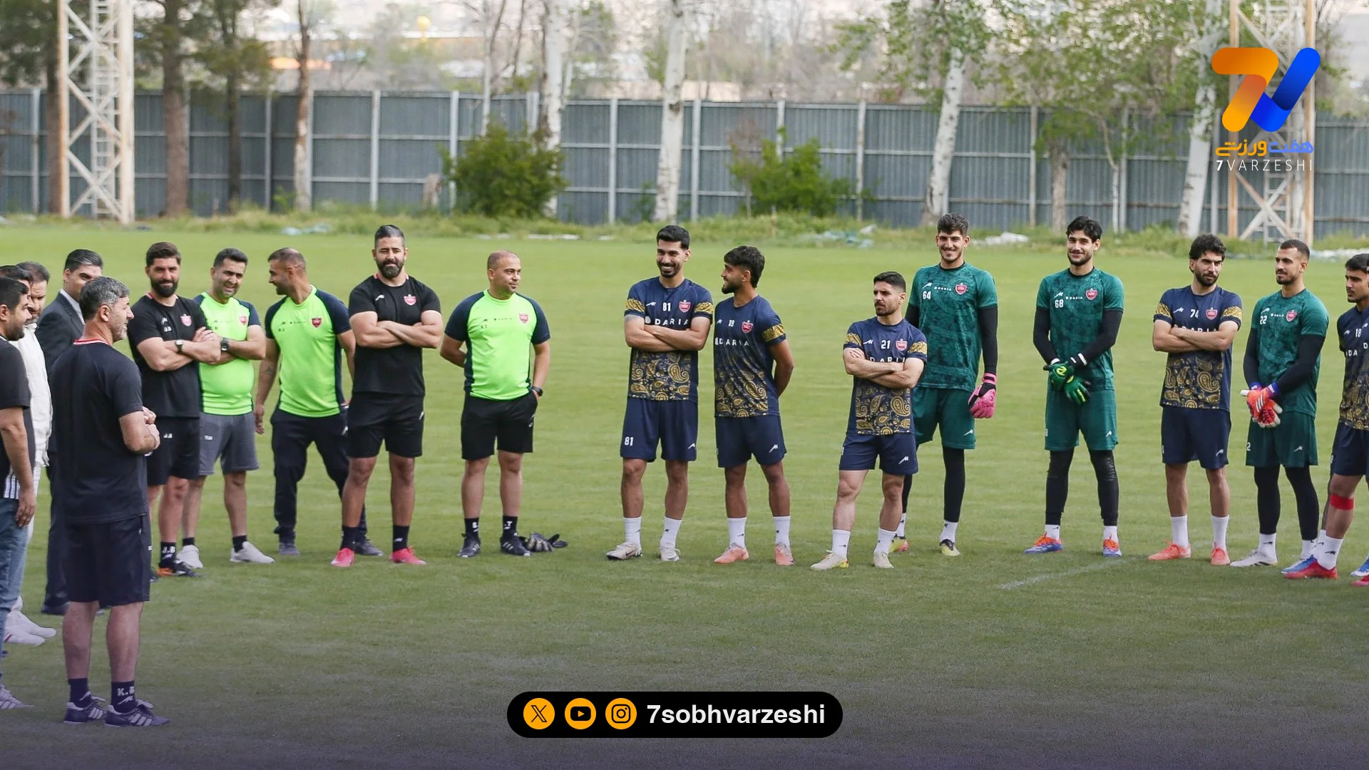 تصویری تمرین پرسپولیس پیش از اردوی تیم ملی - فوتبال