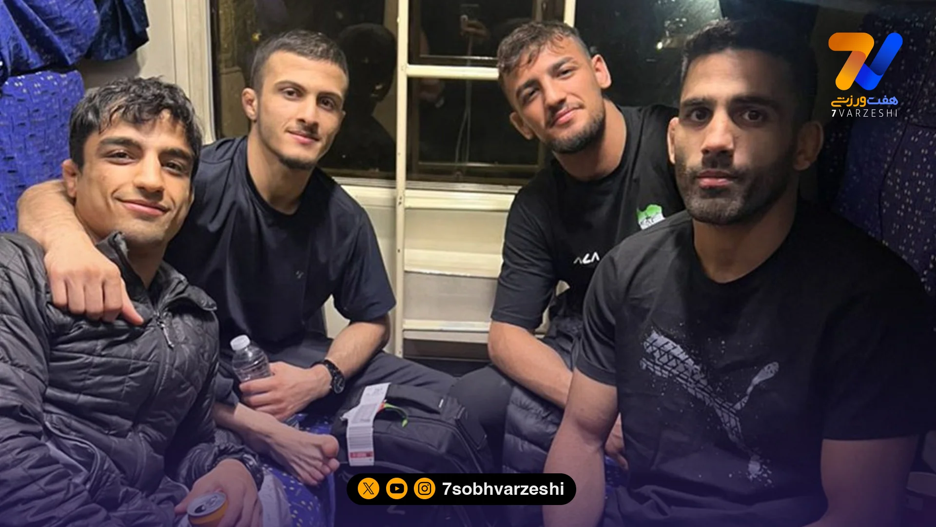 بازگشت آزادکاران قهرمان به ایران با قطار - کشتی