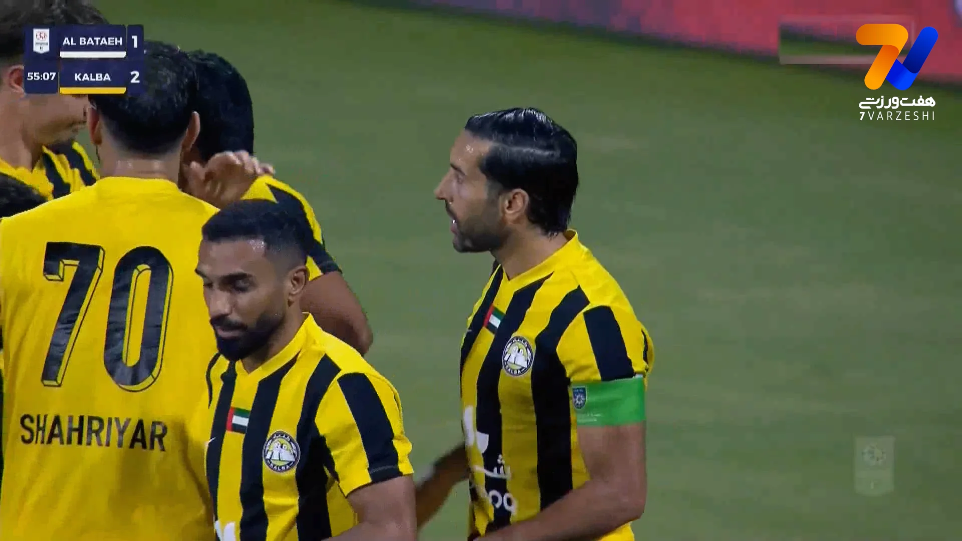 البطائح ۲ کلبا ۲؛ دبل سامان قدوس، توقف فرهاد مجیدی - فوتبال