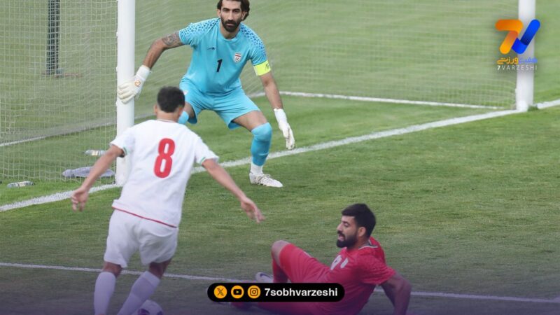 ستاره بازی تیم ملی در تیم بازنده بود!