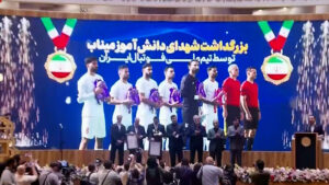 صحنه ماندگار ورزش کشور به تیم ملی فوتبال ایران تعلق گرفت - تکواندو