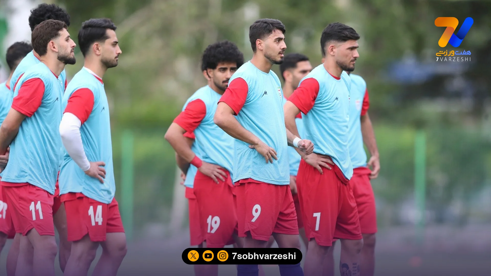 تصویری دومین تمرین امیدها زیر نظر عبدی - فوتبال