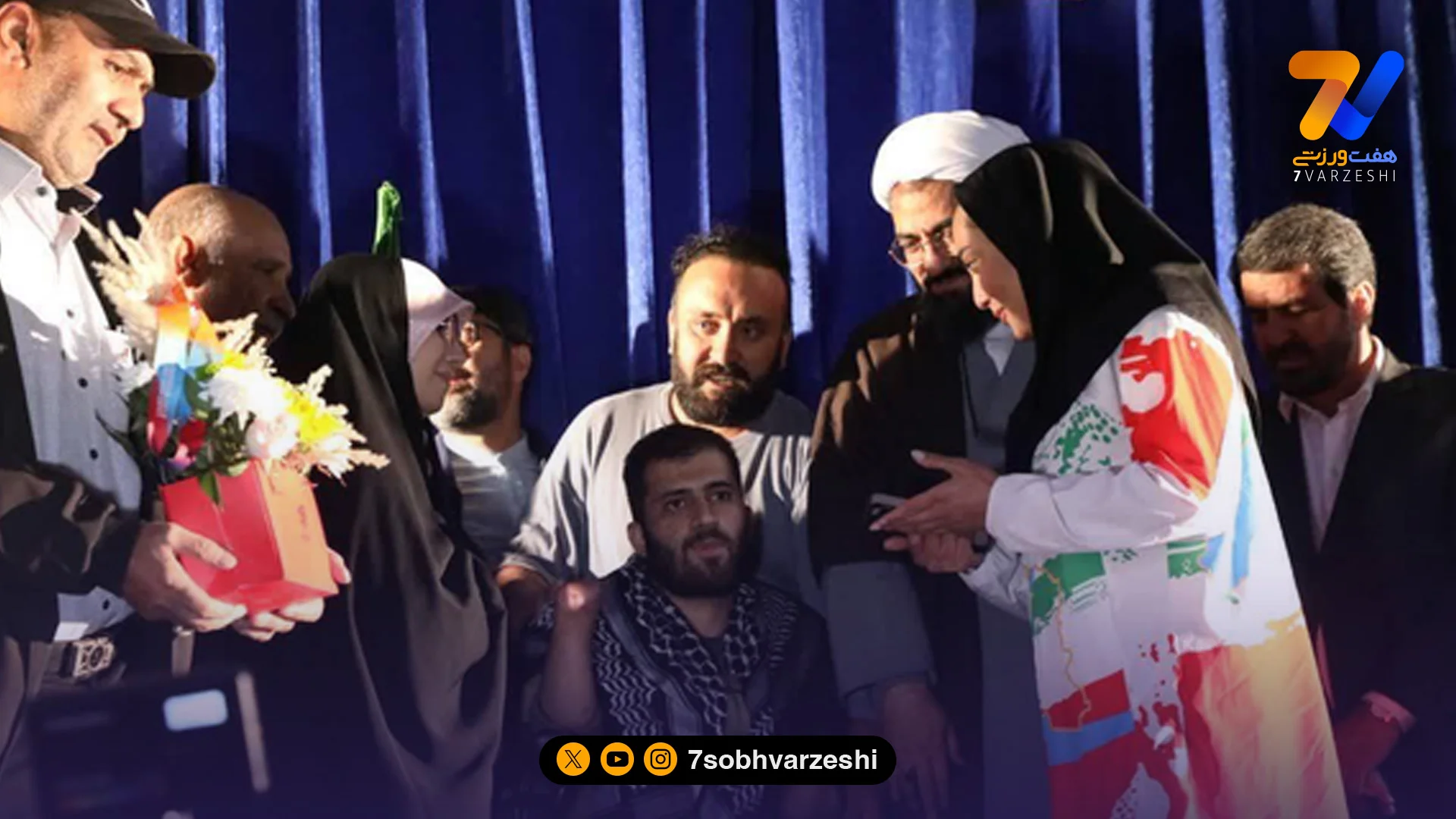 تقدیم مدال نقره به جانباز جنگ رمضان - سایر ورزش‌ها