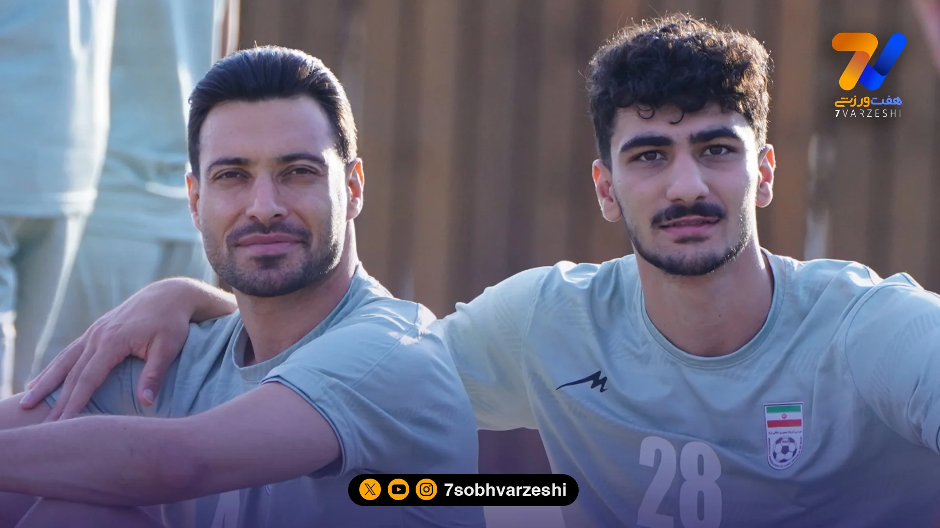 ریکاوری ذهنی ملی‌پوشان با پیاده‌روی در ساحل - جام‌جهانی