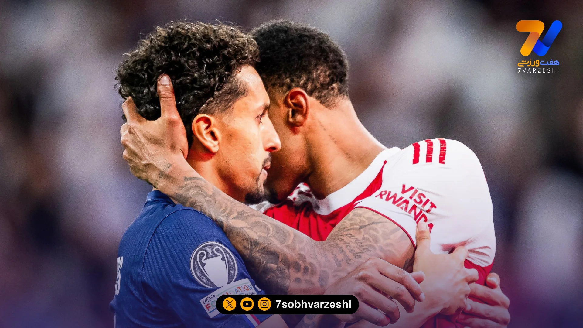 مارکینیوش: گابریل را بغل کردم چون خودم همان درد را کشیده بودم - فوتبال