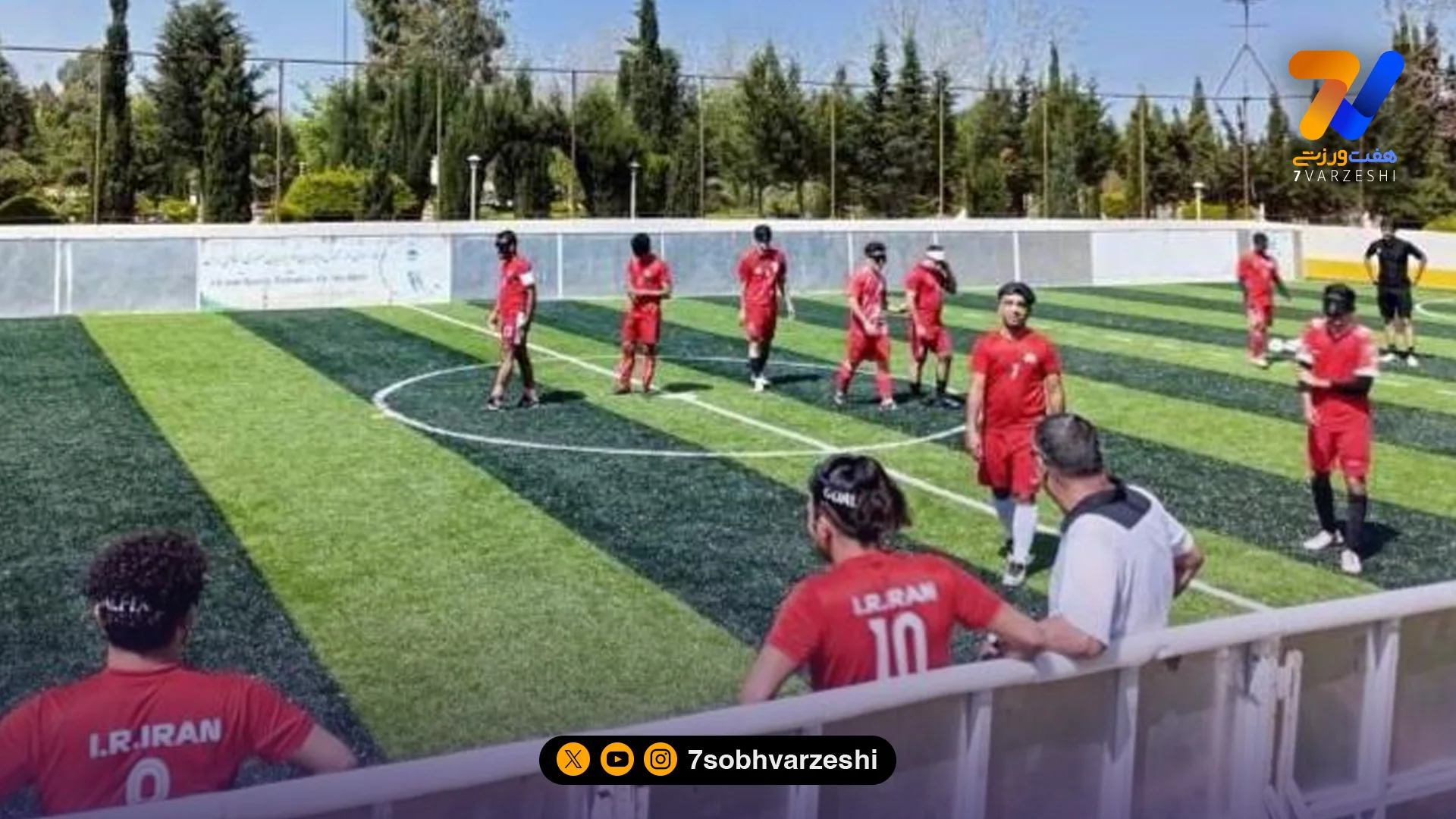 استارت اردوی تیم ملی فوتبال نابینایان در مازندران